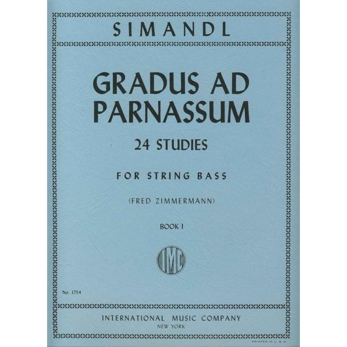 Simandl Gradus ad Parnassum 24 Studies C.Basso main product photo
