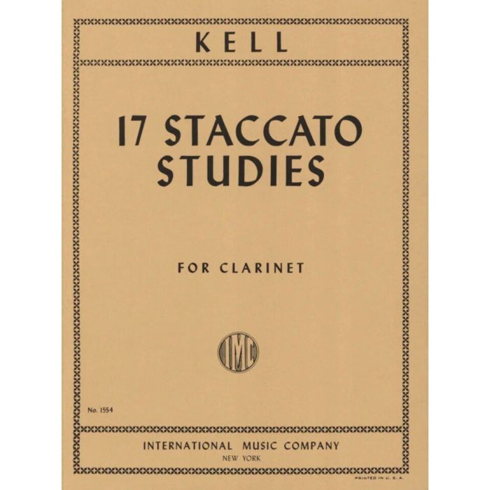 R.Kell 17 Studi sullo Staccato main product photo