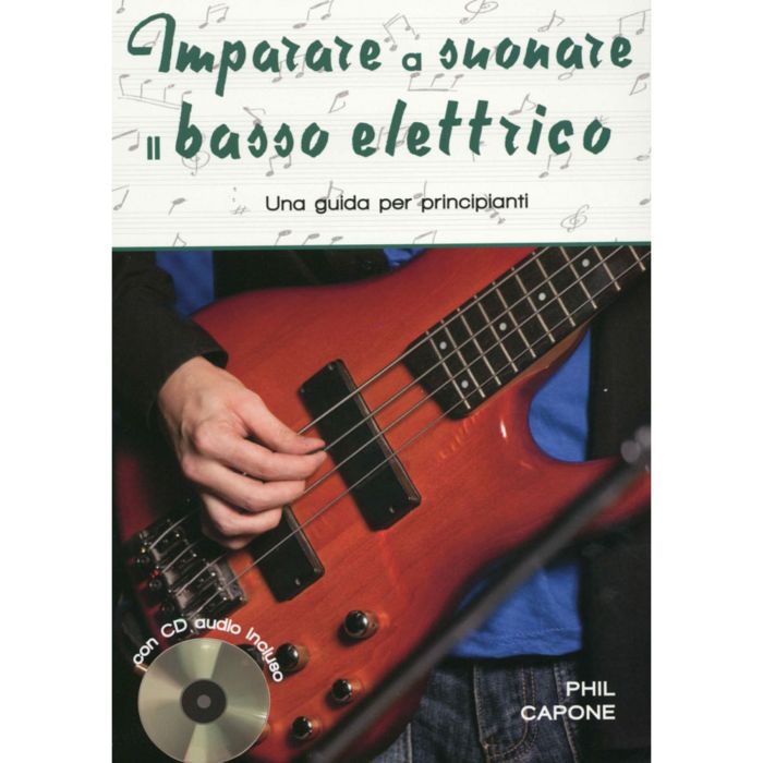 P.Capone Imaprare a suonare il basso elettrico con cd III ED. main product photo