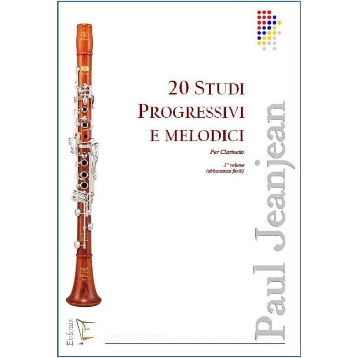 P.Jeanjean 20 Studi Progressivi e Melodici Vol. 1 main product photo