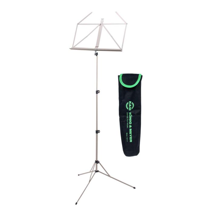 Leggio Pieghevole K&M 101 colore nickel con borsa main product photo