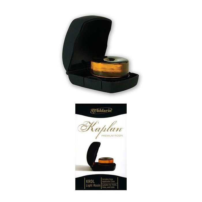 Colofonia Kaplan Premium Rosin chiara con case main product photo