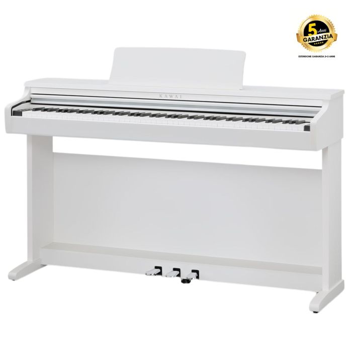 Kawai KDP120-W con mobile bianco opaco main product photo