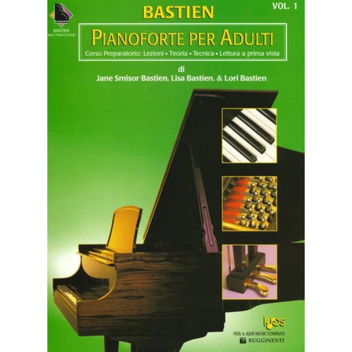 Bastien Nuovo Corso Pianoforte Adulti 1 con 2 Cd main product photo