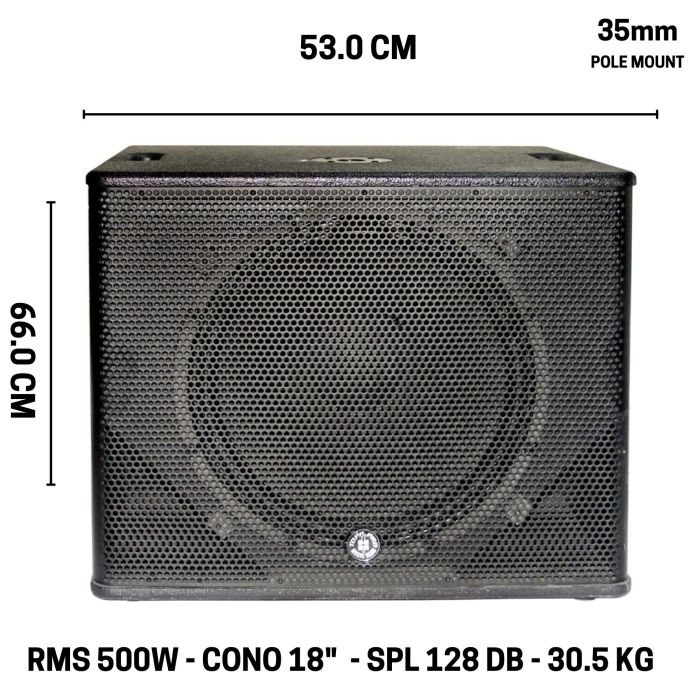 Topp Pro KS 18S PASSIVO main product photo