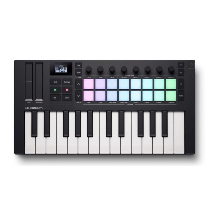 Novation LAUNCHKEY 25 MINI MK4 Controller main product photo