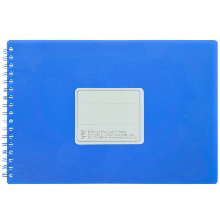 Libretto banda Eufonia 15 buste 96 gr 22,5x15cm azzurro main product photo