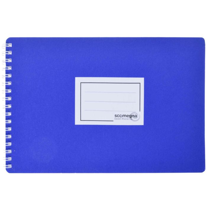 Libretto banda Scomegna 10 buste 22,5x15cm blu 157gr main product photo