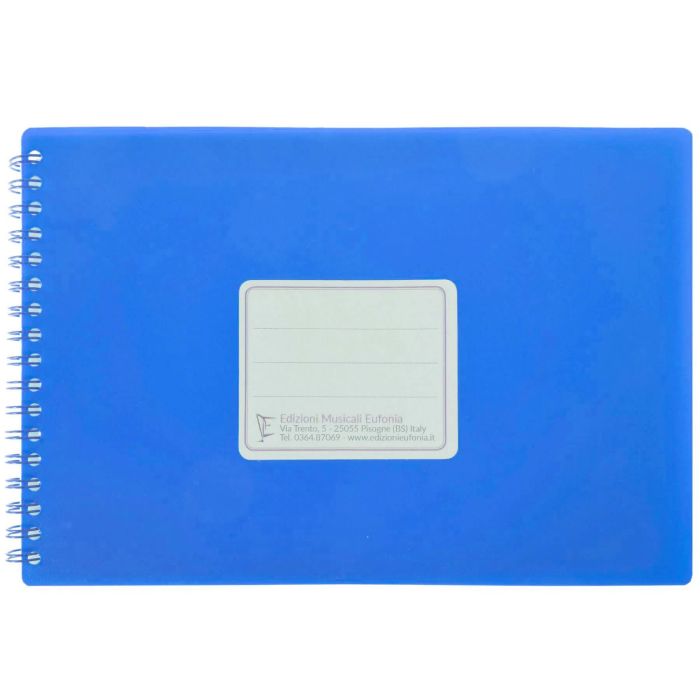Libretto banda Eufonia 18 buste 104gr 22,5x15cm azzurro main product photo