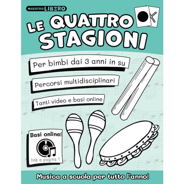 Le Quattro Stagioni Musica a scuola per tutto l'anno Maestro Libero main product photo