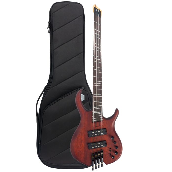 Marcus Miller M6 Headless 4 MA.S Basso Elettrico mahogany satin con borsa main product photo
