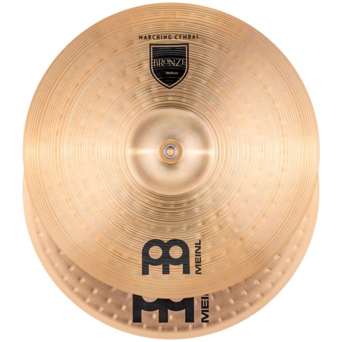 Meinl 16" Marching Bronze Coppia Piatti con manali main product photo
