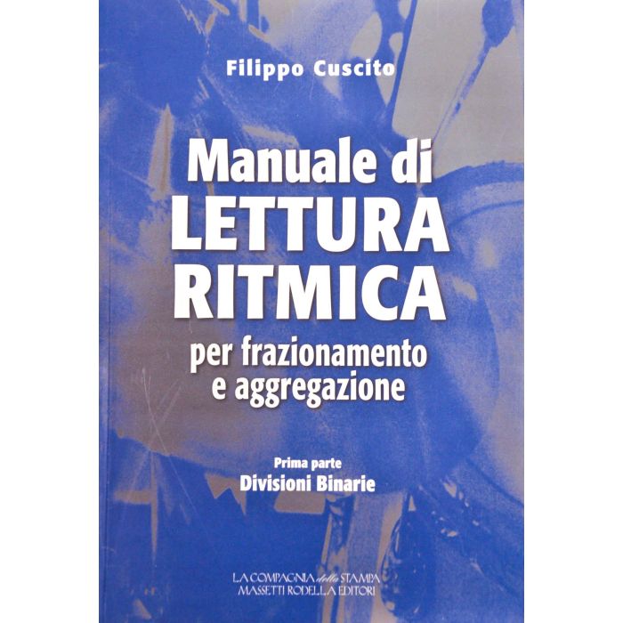Cuscito Manuale di Lettura Ritmica  main product photo