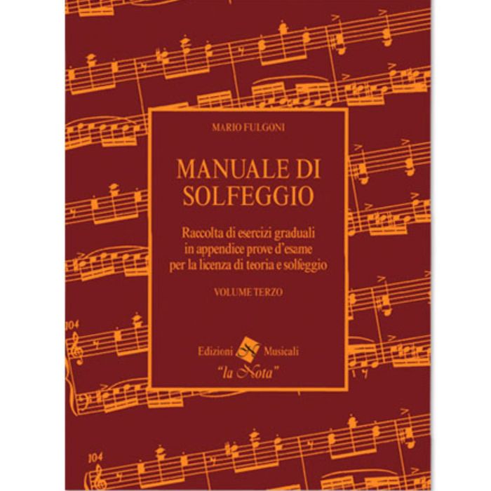 Fulgoni Mario Manuale di Solfeggio 3 main product photo