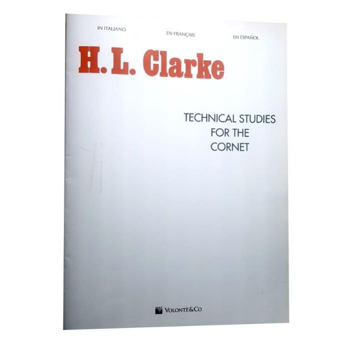 H.L Clarke Technical studies per Tromba e cornetta main product photo