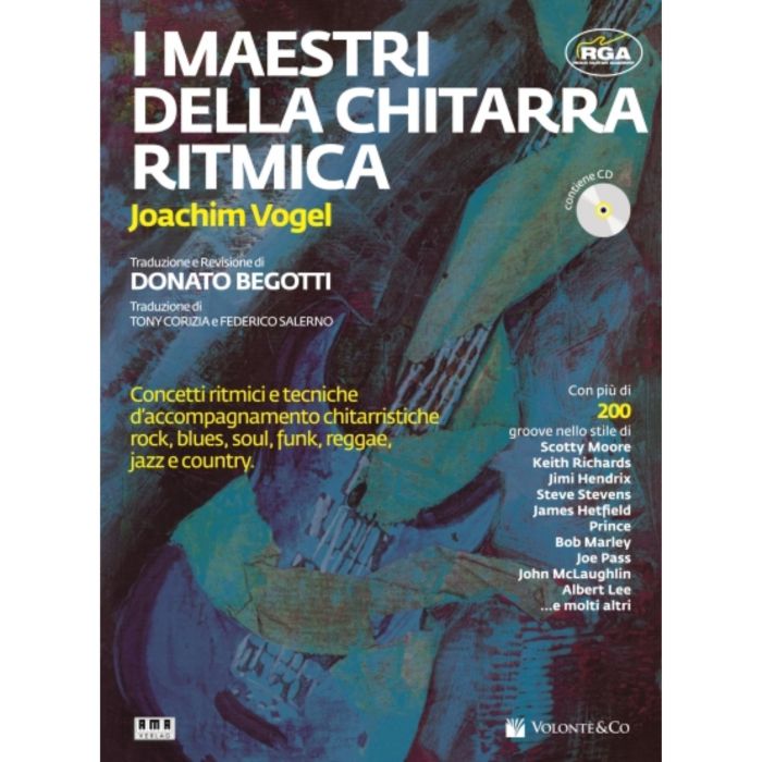 J.Vogel D.Begotti Maestri Chitarra Ritmica con cd main product photo