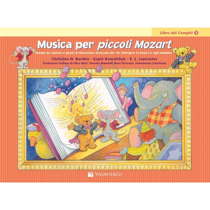Musica per Piccoli Mozart Libro Compiti  1 main product photo