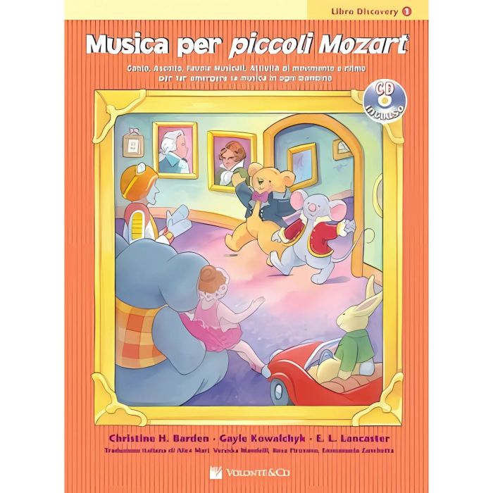 Musica per Piccoli Mozart Libro Discovery con cd main product photo