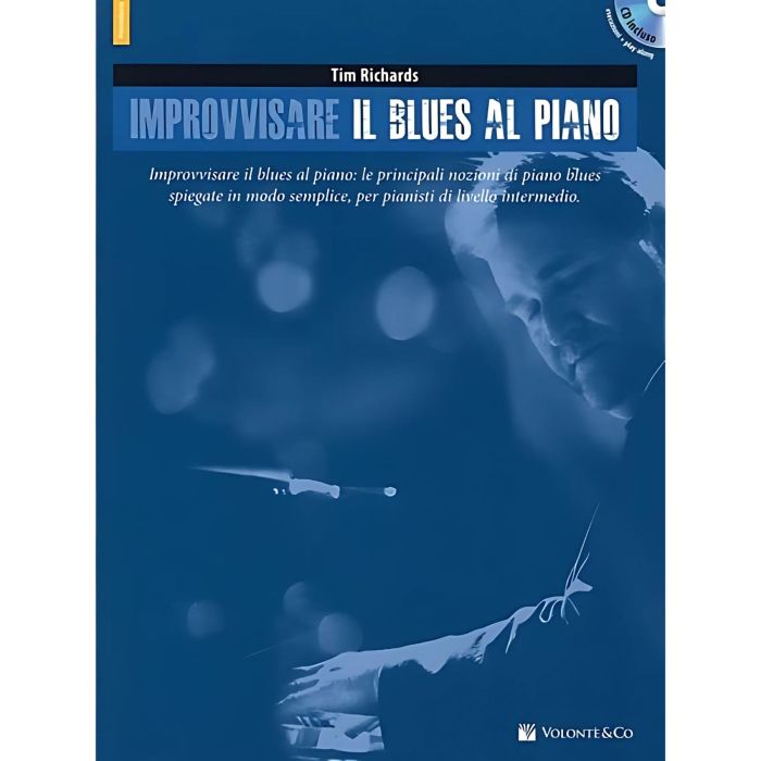 T.Richards Improvvisare il Blues al Piano con Cd main product photo