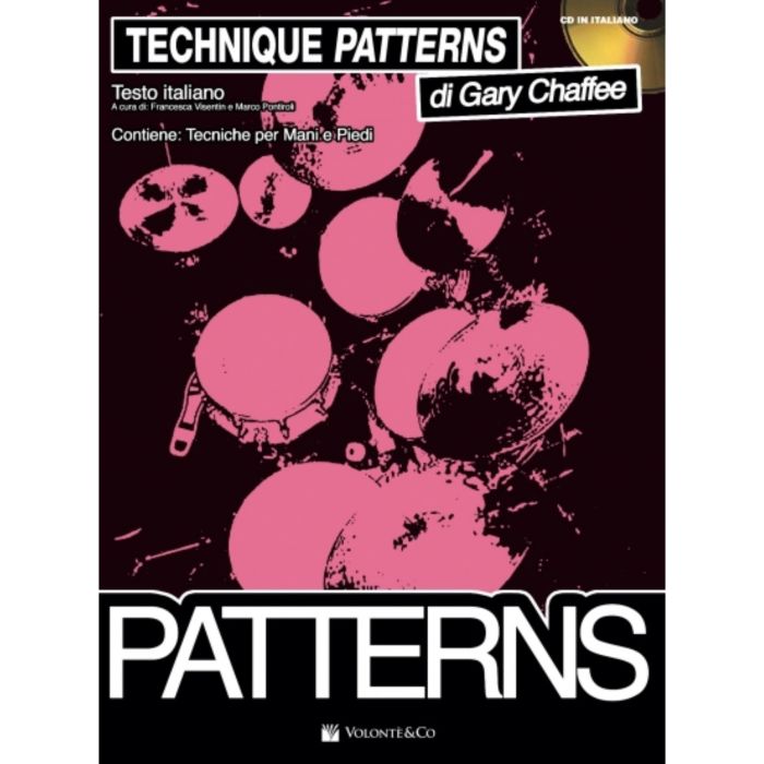 G.Chaffee Technique Patterns con audio on line per batteria main product photo
