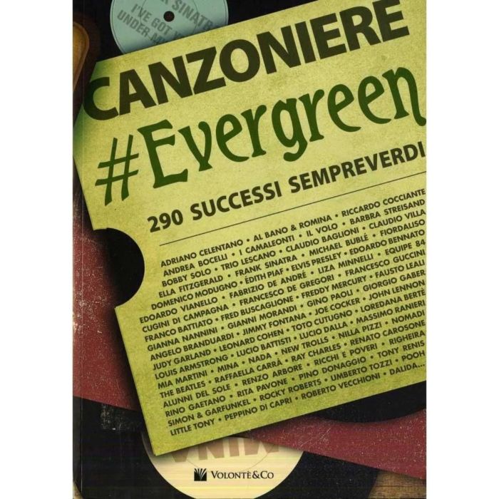 Canzoniere Evergreen 290 canzoni main product photo