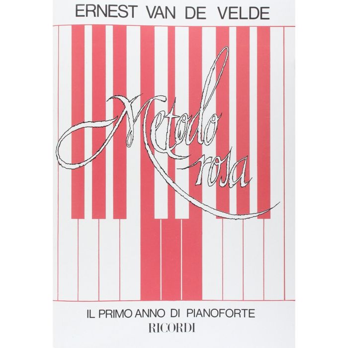 R.Velde Metodo Rosa Il primo anno di piano main product photo