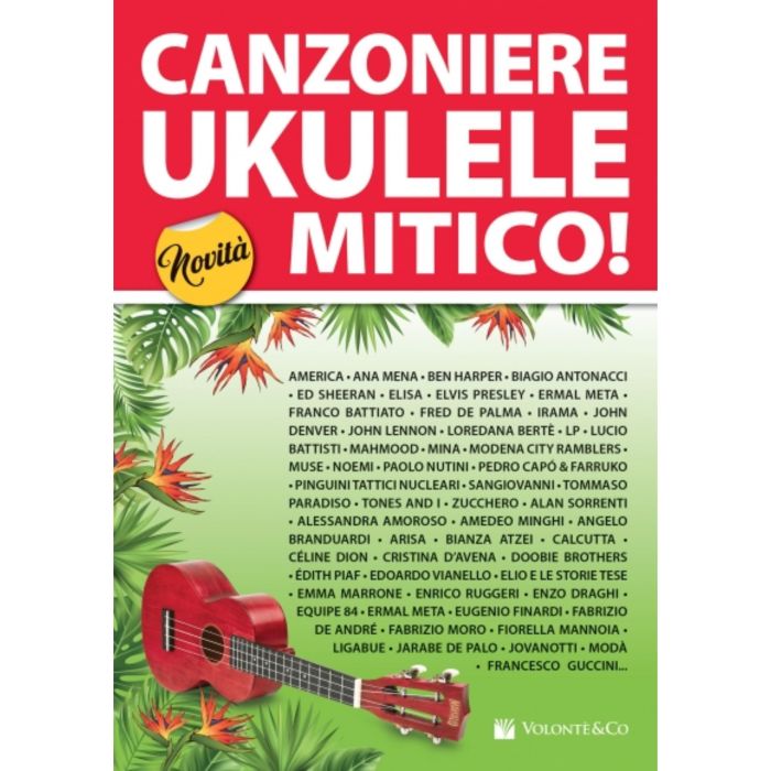 Canzoniere ukulele mitico! 150 testi e accordi (accordatura standard sol do mi la) main product photo