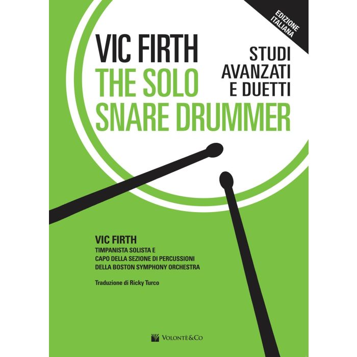 Vic Firth The solo Snare Drummer Studi avanzati e Duett main product photo