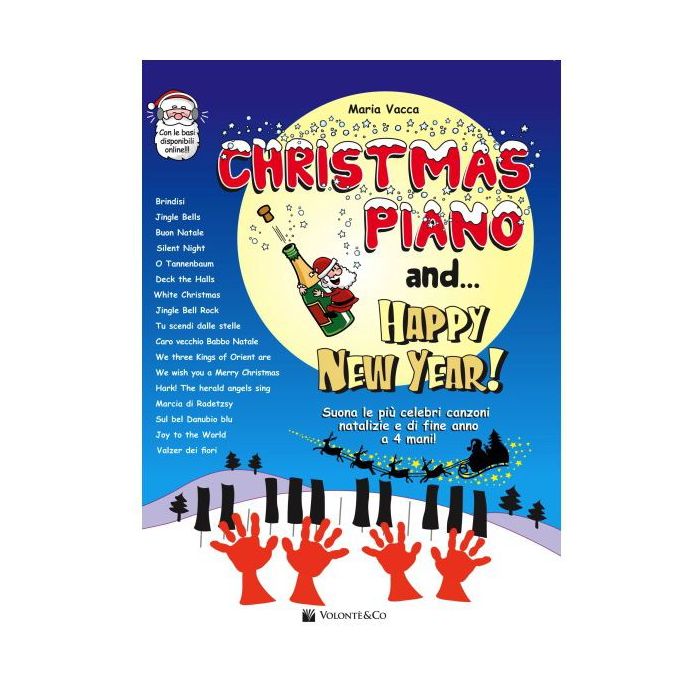 Christmas Piano and Happy New Autore Vacca Maria main product photo