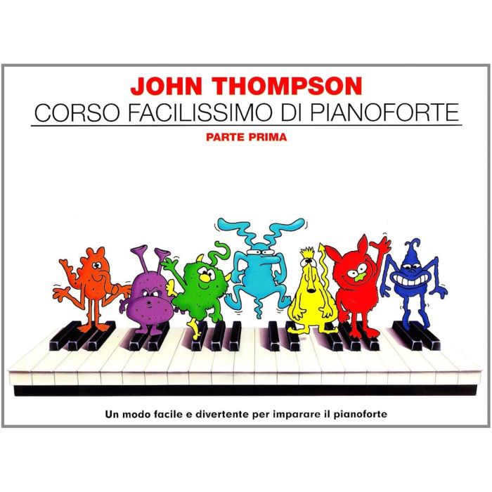 J.Thompson Corso facilissimo di pianoforte Parte 1 main product photo
