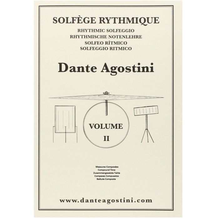 D. Agostini Solfeggio Ritmico Vol.2 main product photo