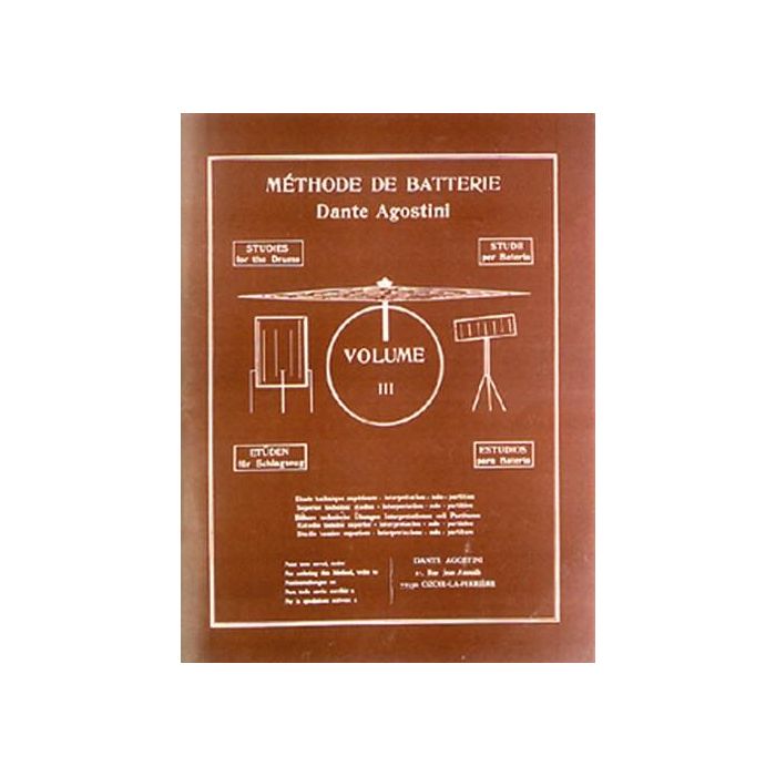 D. Agostini Metodo di batteria Vol.3 main product photo