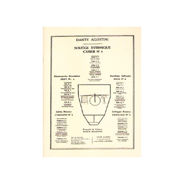 D.Agostini Solfeggio Ritmico Vol.4 main product photo