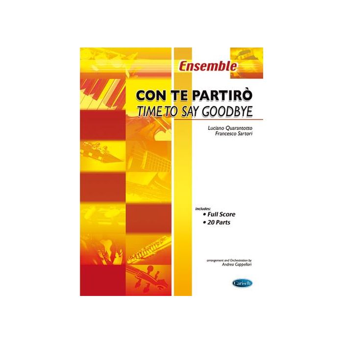 Cappellari Con te partirò full score main product photo