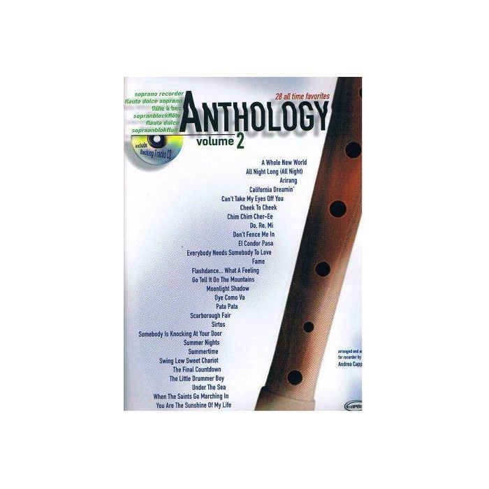 Anthology Flauto Dolce V.2 con Cd main product photo