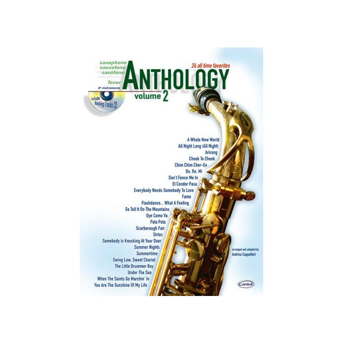 Anthology Sax Tenore 2 con Cd main product photo