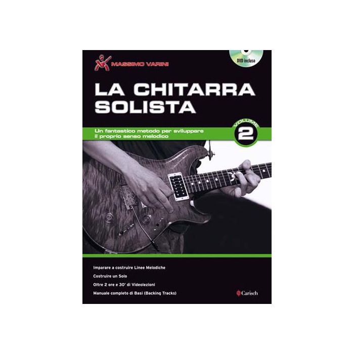 M.Varini La Chitarra Solista Vol.2 con dvd main product photo