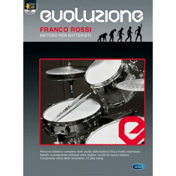 F.Rossi Evoluzione Metodo per Batteria con cd main product photo