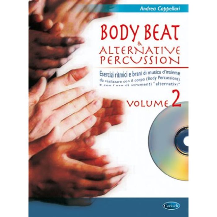 A.Cappellari Body Beat & Alternative Percussion Vol.2 con cd main product photo