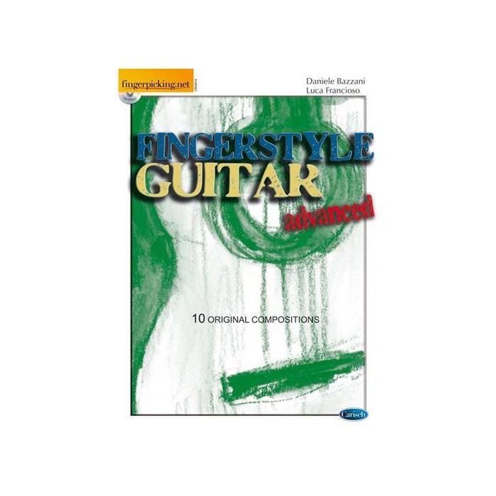 Bazzani Fingerstyle Guitar Advanced con cd main product photo