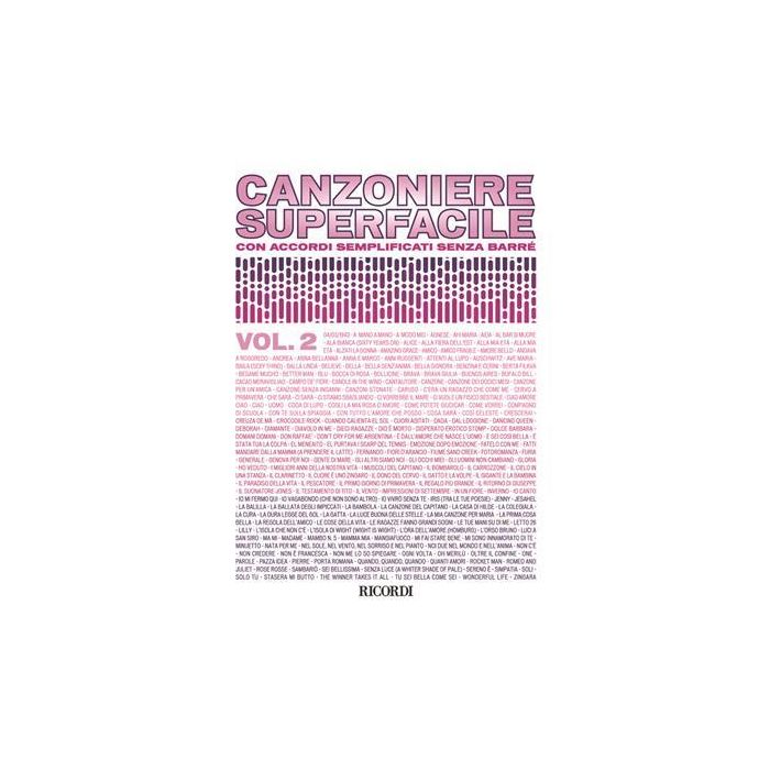 Canzoniere Superfacile 2 Testi e Accordi main product photo