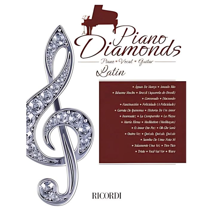 Piano Diamonds Latin Piano/Voce/Chit main product photo