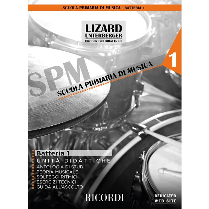 Batteria e Percussioni vol. 1 unità didattiche Book Audio Online main product photo