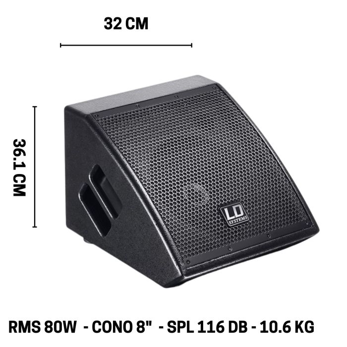 LD Systems Mon 81A G2 main product photo