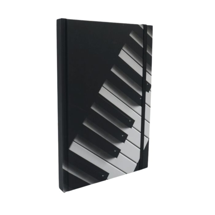 Spiral Notebook agifty  sheet Keyboard  A5 192 pagine main product photo