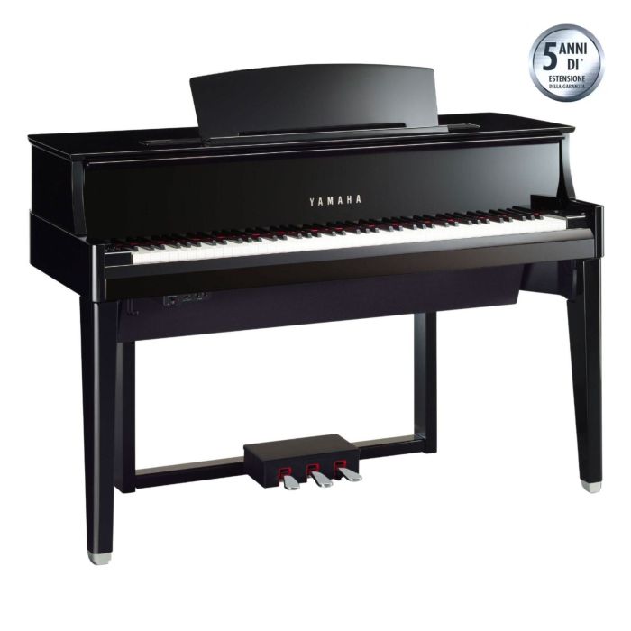 Yamaha N1X Avantgrand Hybrid nero lucido AG main product photo