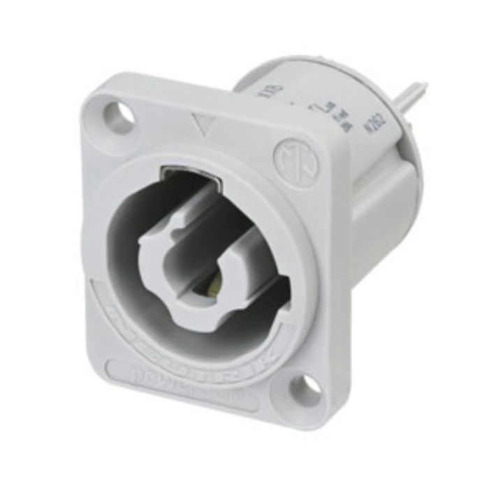 Powercon pannello Neutrik grigio NAC3MPXXB main product photo