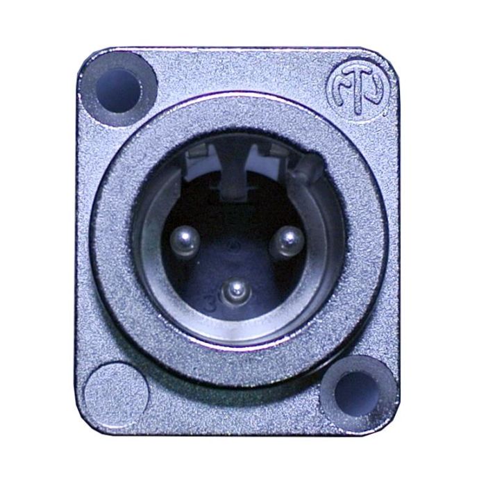 XLR da pannello maschio 3 poli Neutrik   main product photo