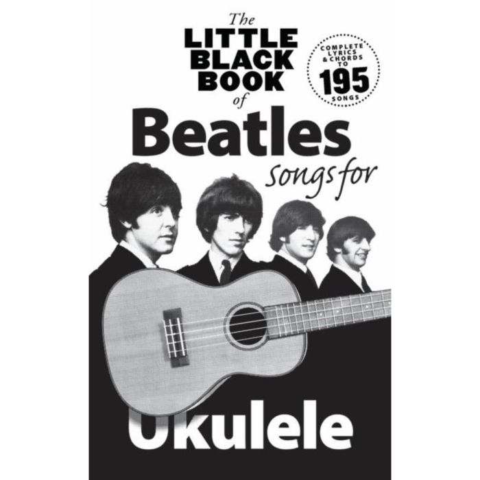 The little black book of Beatles songs for ukulele main product photo