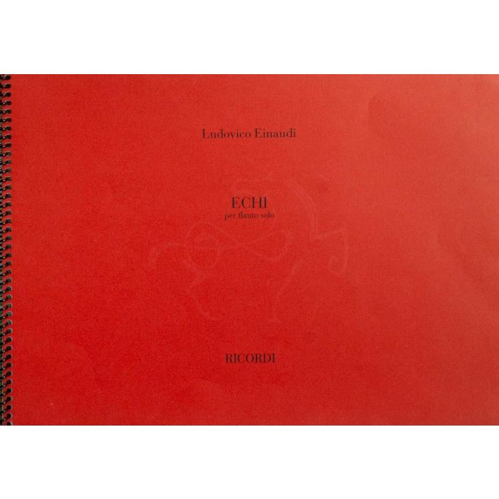 Einaudi Echi per flauto solo main product photo